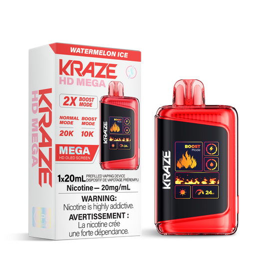 Kraze HD Mega 20K Disposable Vape