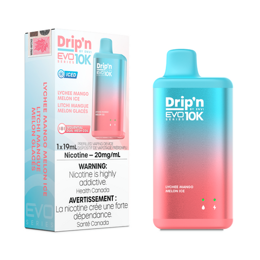 ENVI Drip'n EVO Series 10K Disposable Vape