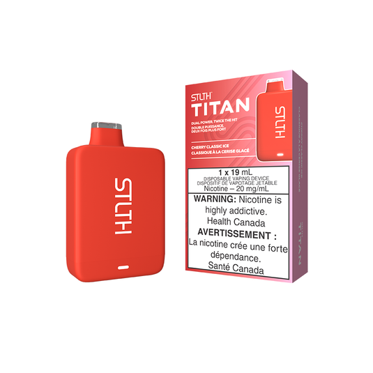 STLTH Titan 10000 Puff Disposable Rechargeable Vape