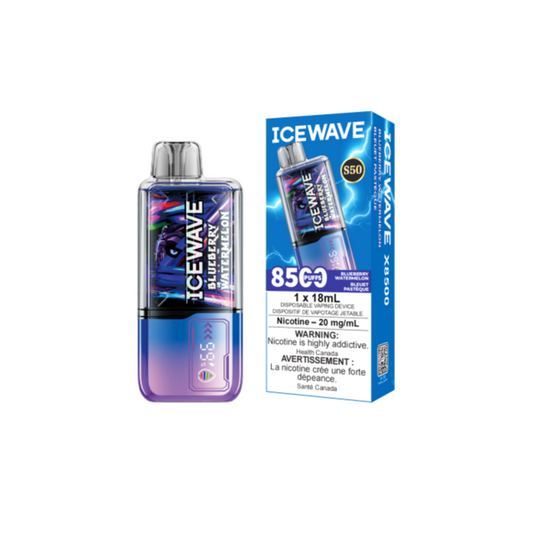 Vape jetable Icewave X8500 S50