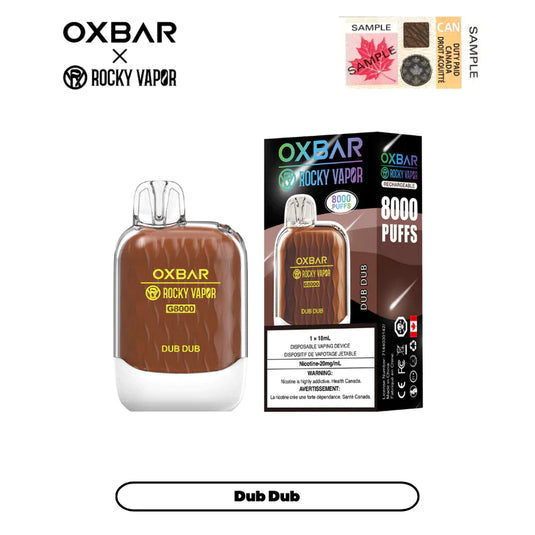 Vape jetable OXBAR G8000