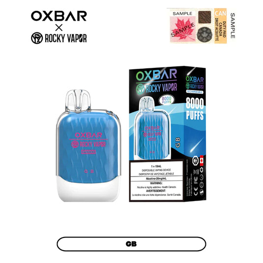 Vape jetable OXBAR G8000