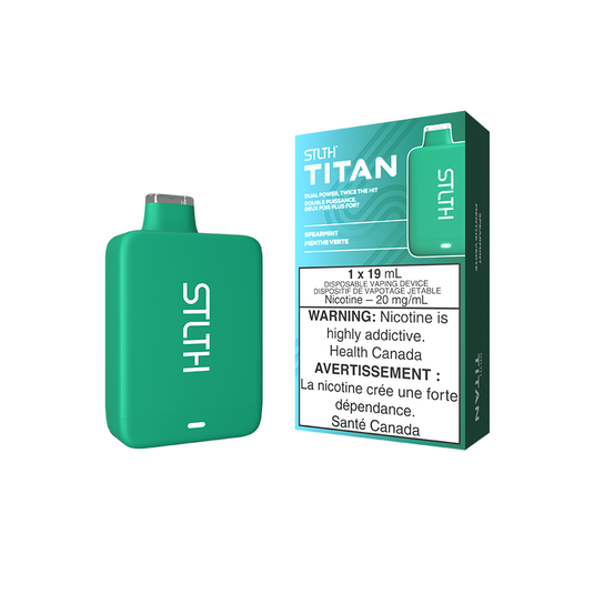 Vape rechargeable jetable STLTH Titan 10 000 bouffées