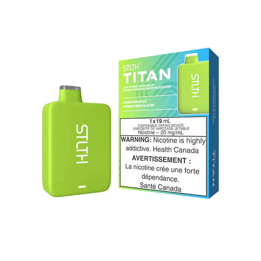 Vape rechargeable jetable STLTH Titan 10 000 bouffées