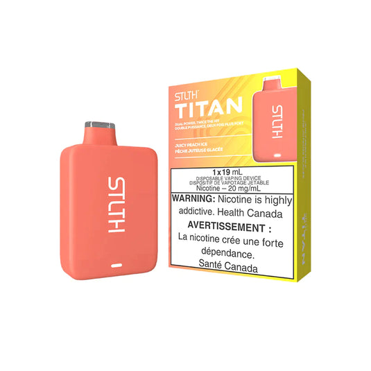 Vape rechargeable jetable STLTH Titan 10 000 bouffées