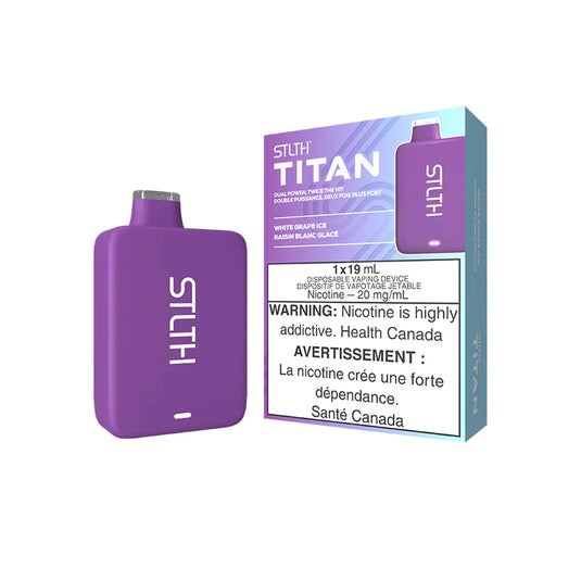 STLTH Titan 10000 Puff Disposable Rechargeable Vape